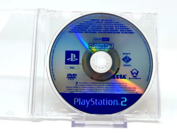 Portada de Shinobi (ESP) (Promo) (Disco) para PlayStation 2, edición PAL España, de segunda mano
