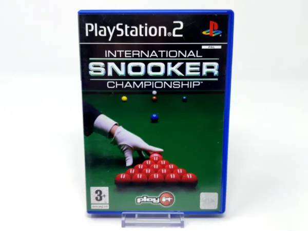 Portada de International Snooker Championship (ESP) para PlayStation 2, edición PAL España, de segunda mano