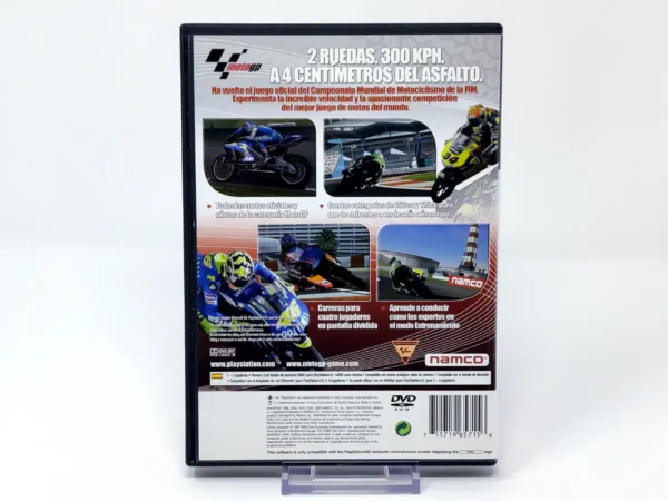 Parte trasera de MotoGP 4 (ESP) (Rebajado) para PlayStation 2, edición PAL España