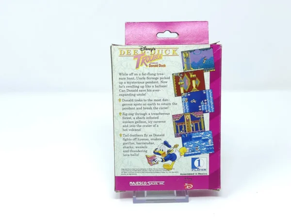 Vista adicional de Deep Duck Trouble Starring Donald Duck (USA) para Sega Game Gear (imagen 10)