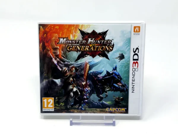 Monster Hunter: Generations (ESP) (Carátula) para Nintendo 3DS, edición PAL España, de segunda mano