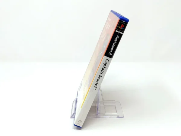 Lateral de la caja de Captain Scarlet (ESP) (Rebajado) para PlayStation 2