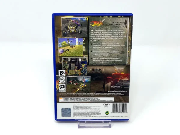Parte trasera de Jak X (ESP) (Rebajado) para PlayStation 2, edición PAL España