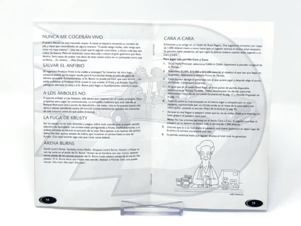 The Simpsons: Road Rage (ESP) (Manual) para PlayStation 2, edición PAL España, de segunda mano