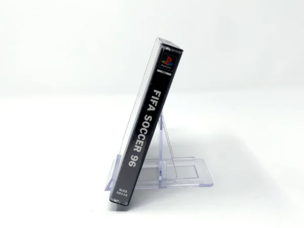 Lateral de la caja de FIFA Soccer 96 (ESP) para PlayStation 1
