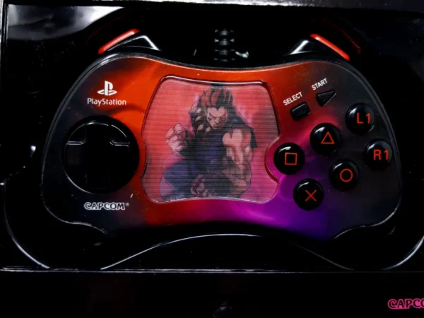 Mando Nubytech Street Fighter Anniversary - Akuma para PlayStation 2, edición PAL España, de segunda mano