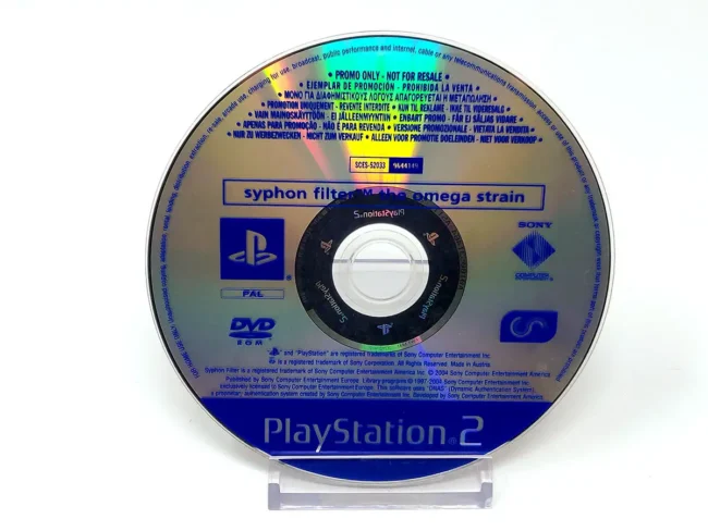 Syphon Filter: The Omega Strain (ESP) (Promo) (Disco)