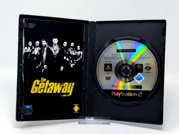 Interior del juego The Getaway (ESP) (Platinum) (Rebajado) para PlayStation 2 con disco y manual