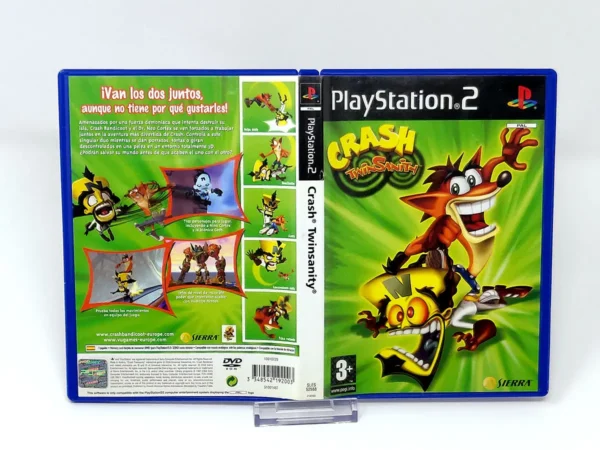 Crash Twinsanity (ESP) (Carátula) para PlayStation 2, edición PAL España, de segunda mano