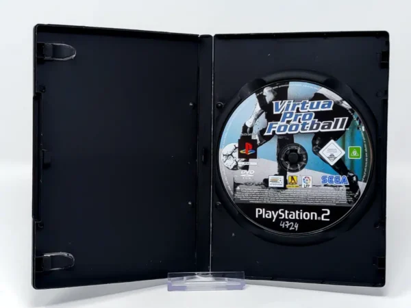Interior del juego Virtua Pro Football (ESP) (Rebajado) para PlayStation 2 con disco y manual