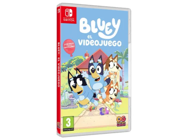 Portada de Bluey: El Videojuego (ESP) (Precintado) para Nintendo Switch, edición PAL España, nuevo