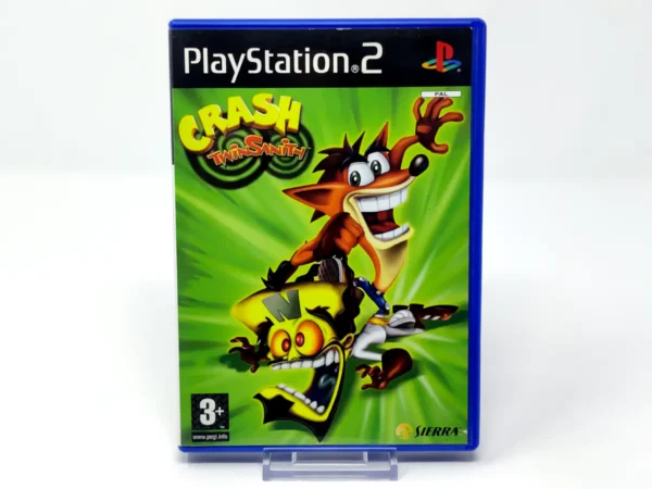 Portada de Crash Twinsanity (ESP) para PlayStation 2, edición PAL España, de segunda mano