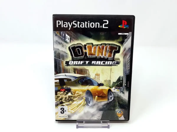 Portada de D-Unit Drift Racing (FRA) para PlayStation 2, edición PAL Francia, de segunda mano
