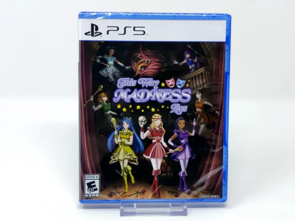 Portada de This Way Madness Lies (USA) (Limited Run) (Precintado) para PlayStation 5, edición NTSC USA, nuevo
