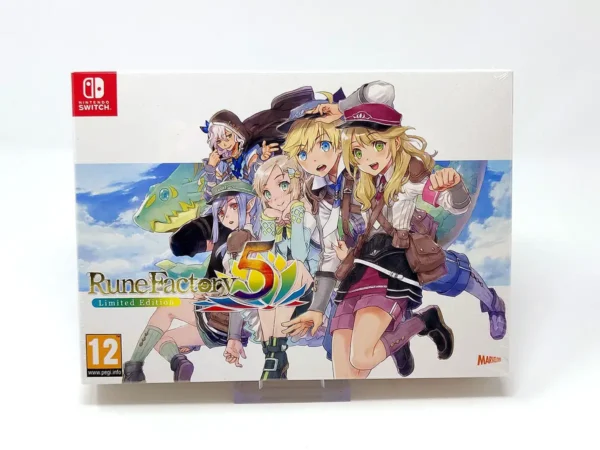 Portada de Rune Factory 5: Limited Edition (ESP) (Precintado) para Nintendo Switch, edición PAL España, nuevo