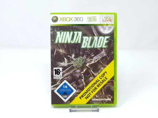 Portada de Ninja Blade (UK) (Promo) para XBOX 360, edición PAL UK, de segunda mano