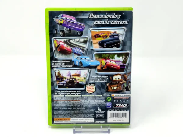 Interior del juego Disney/Pixar Cars (ESP) (Rebajado) para XBOX 360 con disco y manual