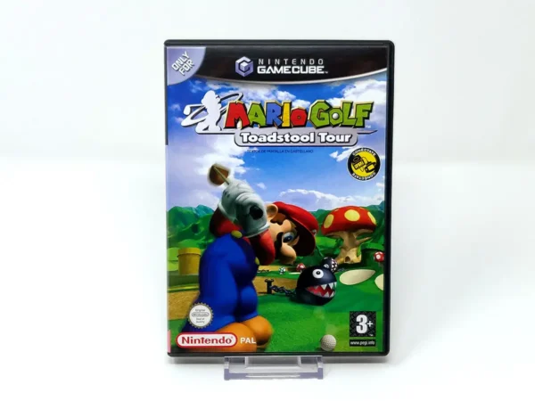 Portada de Mario Golf: Toadstool Tour (ESP) para Nintendo GameCube, edición PAL España, de segunda mano