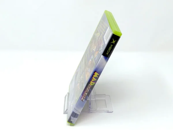 Lateral de la caja de Mad Dash Racing (UK) para XBOX