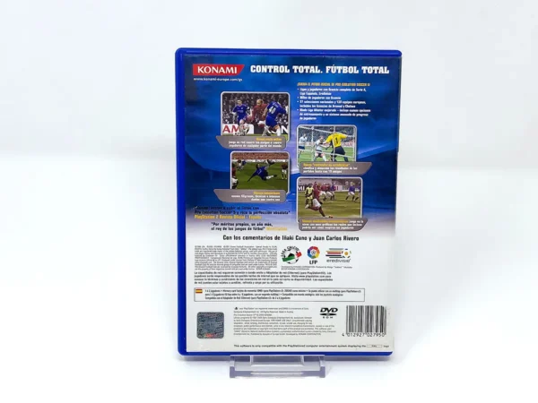 Parte trasera de Pro Evolution Soccer 5 (ESP) (Rebajado) para PlayStation 2, edición PAL España