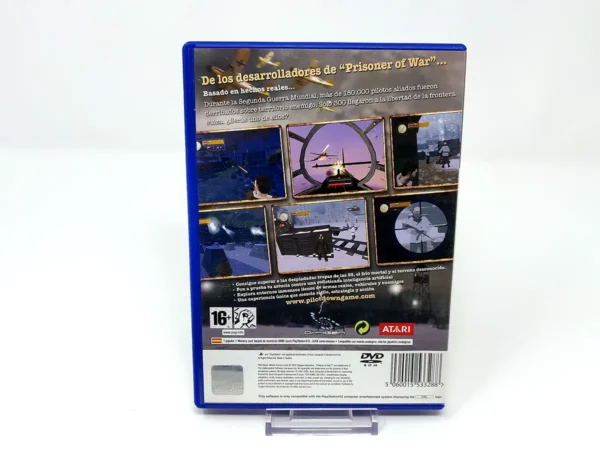 Parte trasera de Pilot Down: Behind Enemy Lines (ESP) (Rebajado) para PlayStation 2, edición PAL España