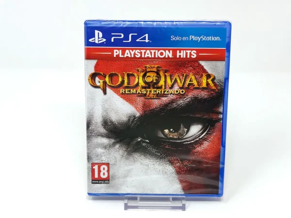 Portada de God of War III Remasterizado (ESP) (PS Hits) (Precintado) para PlayStation 4, edición PAL España, nuevo