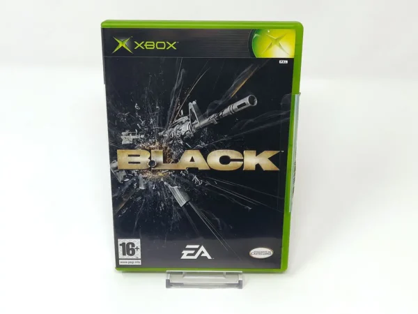 Portada de Black (ESP) para XBOX, edición PAL España, de segunda mano