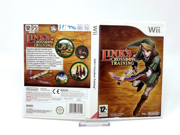 Link's Crossbow Training (ESP) (Carátula) para Nintendo Wii, edición PAL España, de segunda mano
