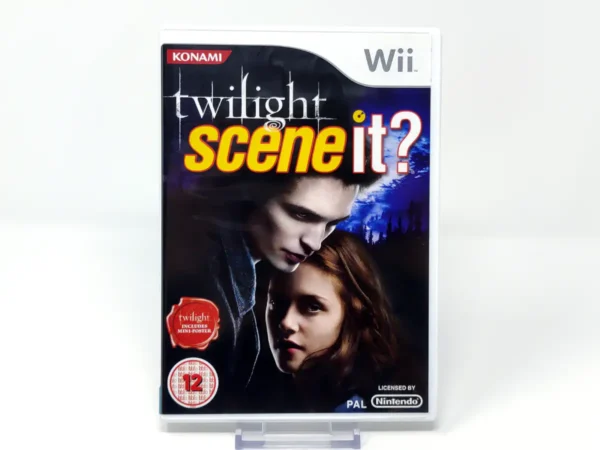 Portada de Scene It? Twilight (UK) para Nintendo Wii, edición PAL UK, de segunda mano