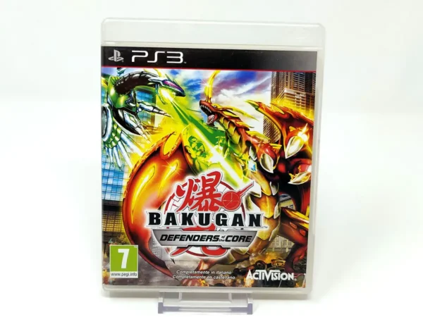 Portada de Bakugan: Defenders of the Core (ESP) para PlayStation 3, edición PAL España, de segunda mano