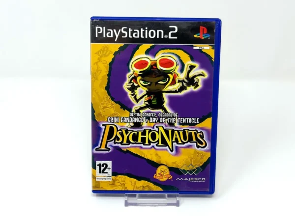 Portada de Psychonauts (ESP) (Rebajado) para PlayStation 2, edición PAL España, de segunda mano