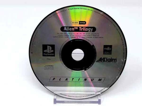 Alien Trilogy (EUR) (Platinum) (Disco) para PlayStation 1, edición PAL, de segunda mano