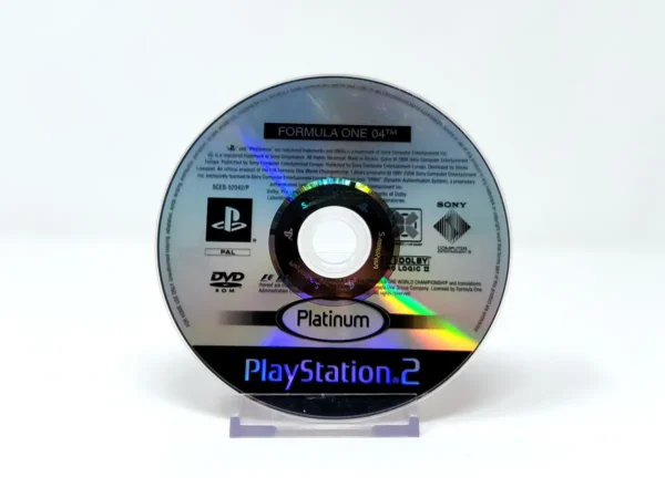Formula One 04 (ESP) (Disco) (Platinum) para PlayStation 2, edición PAL España, de segunda mano