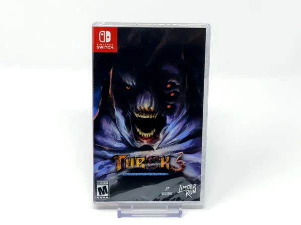 Portada de Turok 3: Shadow of Oblivion (USA) (Limited Run) (Precintado) para Nintendo Switch, edición NTSC USA, nuevo