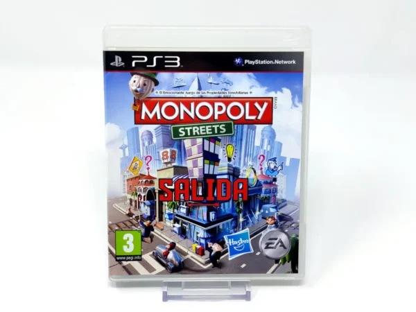 Portada de Monopoly Streets (ESP) para PlayStation 3, edición PAL España, de segunda mano