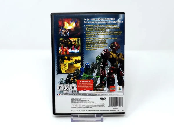 Parte trasera de Bionicle Heroes (FRA) (Rebajado) para PlayStation 2, edición PAL Francia