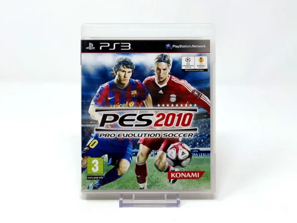 Portada de PES 2010: Pro Evolution Soccer (ESP) para PlayStation 3, edición PAL España, de segunda mano