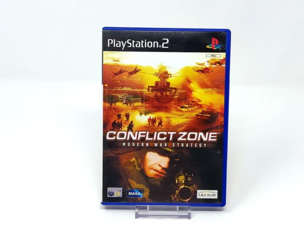 Portada de Conflict Zone: Modern War Strategy (UK) para PlayStation 2, edición PAL UK, de segunda mano