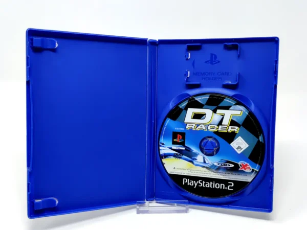 Interior del juego DT Racer (ESP) (Rebajado) para PlayStation 2 con disco y manual