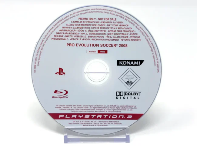PES 2008: Pro Evolution Soccer (ESP) (Promo)