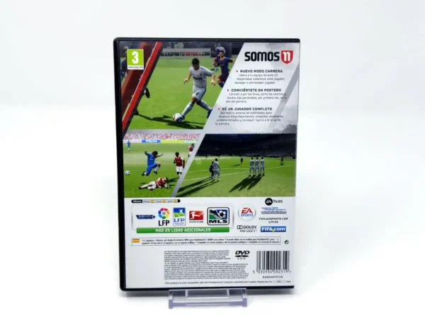 Parte trasera de FIFA 11 (ESP) (Rebajado) para PlayStation 2, edición PAL España