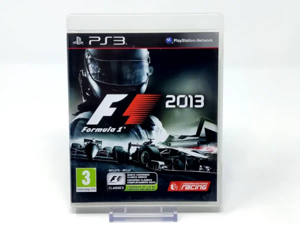 Portada de F1 2013 (ESP) para PlayStation 3, edición PAL España, de segunda mano