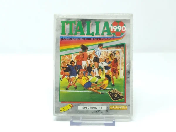 Portada de Italia 1990 (ESP) para Sinclair ZX Spectrum, edición PAL España, de segunda mano