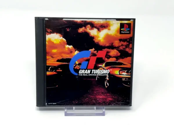 Portada de Gran Turismo (JAP) para PlayStation 1, edición NTSC Japón, de segunda mano