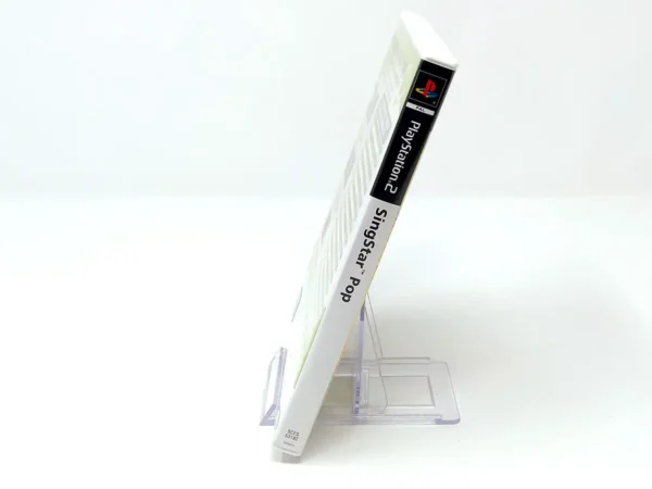 Lateral de la caja de SingStar Pop (ESP) (v2) para PlayStation 2