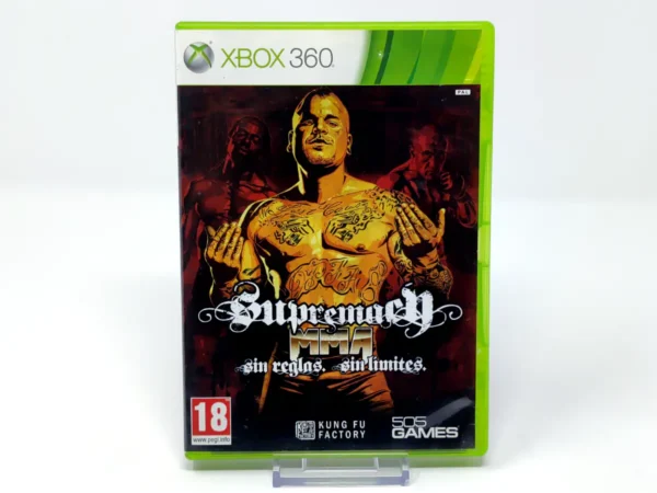 Portada de Supremacy MMA (ESP) para XBOX 360, edición PAL España, de segunda mano