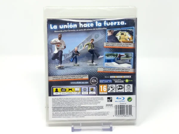 Parte trasera de Skate 3 (ESP) (Precintado) para PlayStation 3, edición PAL España