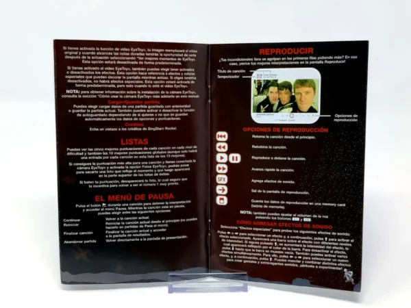 SingStar Rocks! (ESP) (Manual) para PlayStation 2, edición PAL España, de segunda mano
