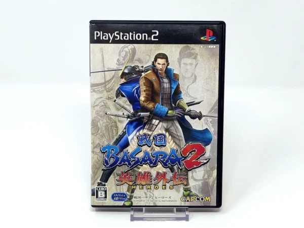 Portada de Sengoku Basara 2: Heroes (JAP) para PlayStation 2, edición NTSC Japón, de segunda mano