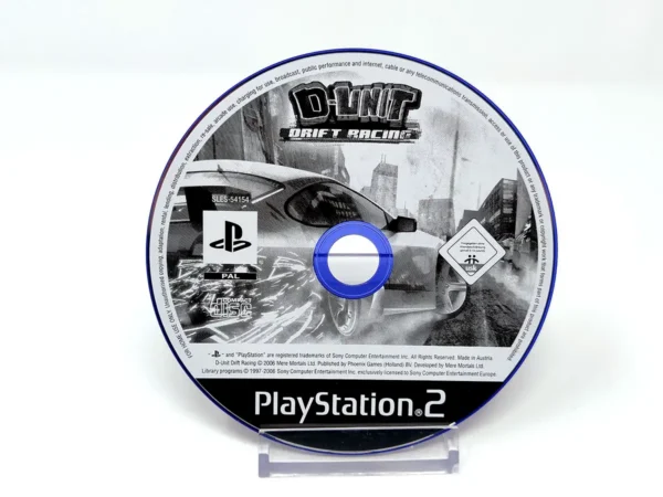 Portada de D-Unit Drift Racing (ESP) (Disco) para PlayStation 2, edición PAL España, de segunda mano